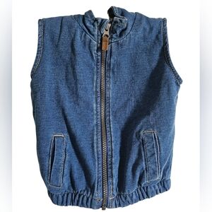 Carter's Denim Zip Up Vest Kids (24M)
